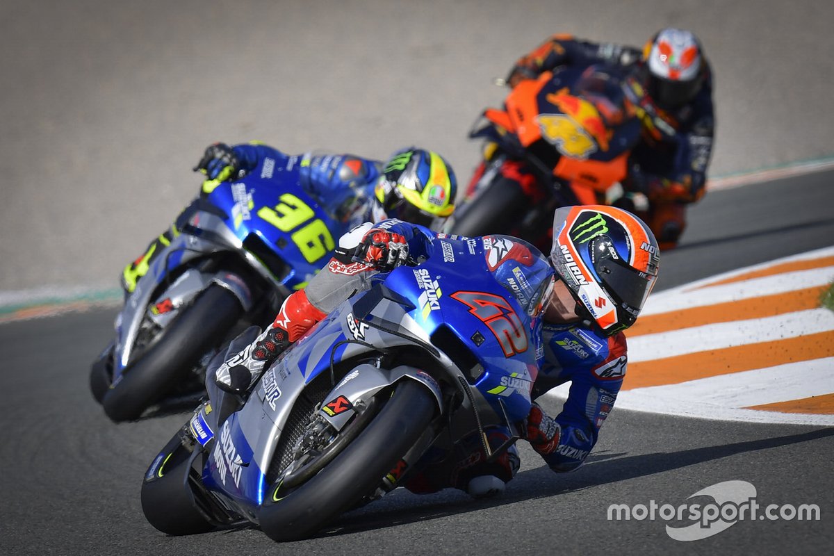 Alex Rins, Team Suzuki MotoGP, Joan Mir, Team Suzuki MotoGP