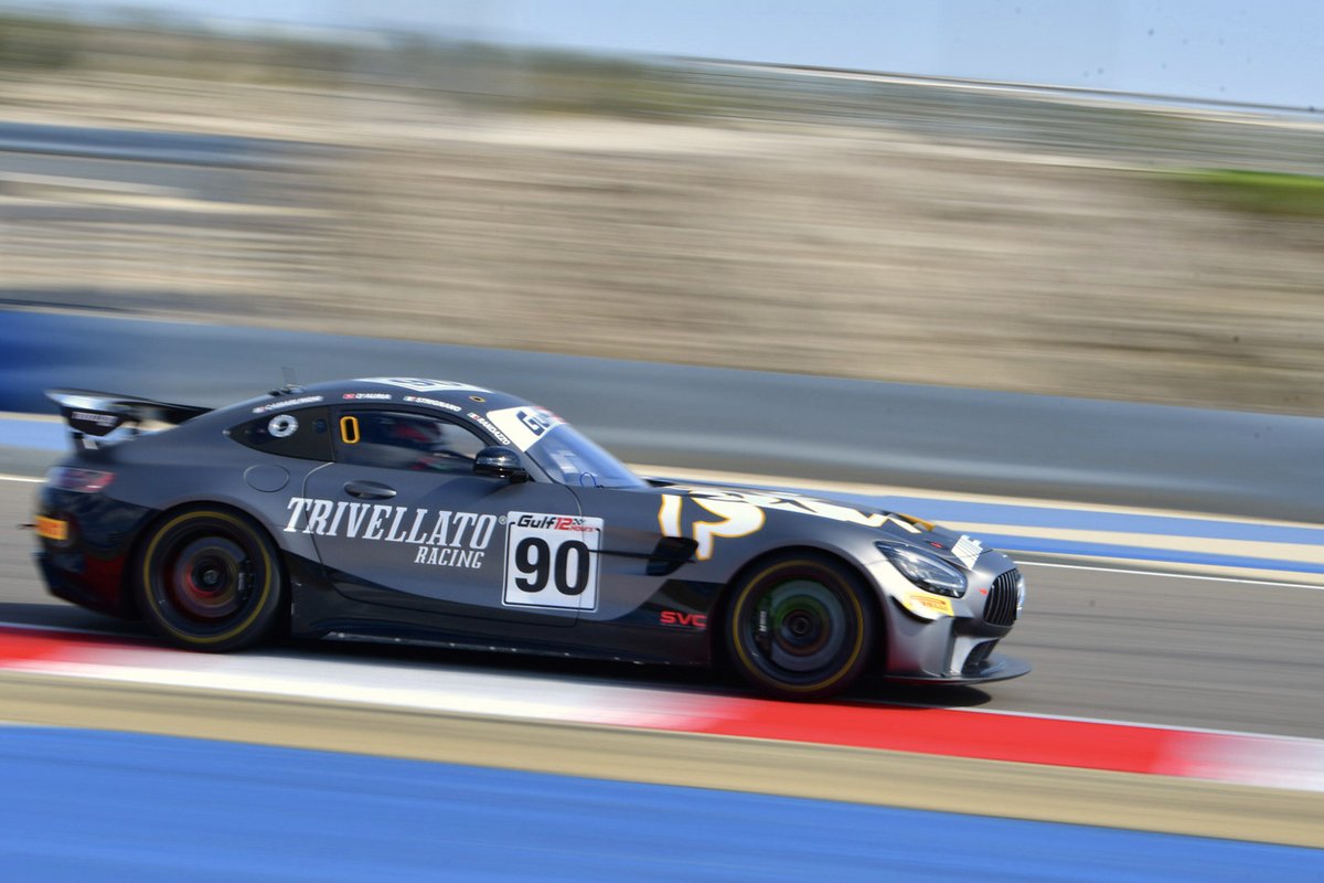 #90 Scuderia Villorba Corse, Mercedes-AMG GT4: Jean-Luc D’Auria, Benedetto Strignano, Piero Randazzo, Michele Camarlinghi 