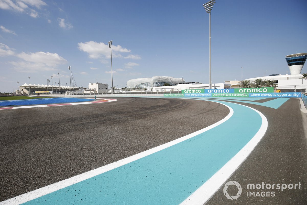 Detalle del circuito de Abu Dhabi