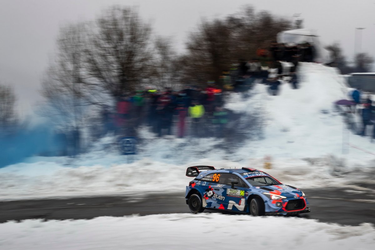 Ole Christian Veiby, Jonas Andersson, Hyundai Motorsport Hyundai i20 Coupe WRC