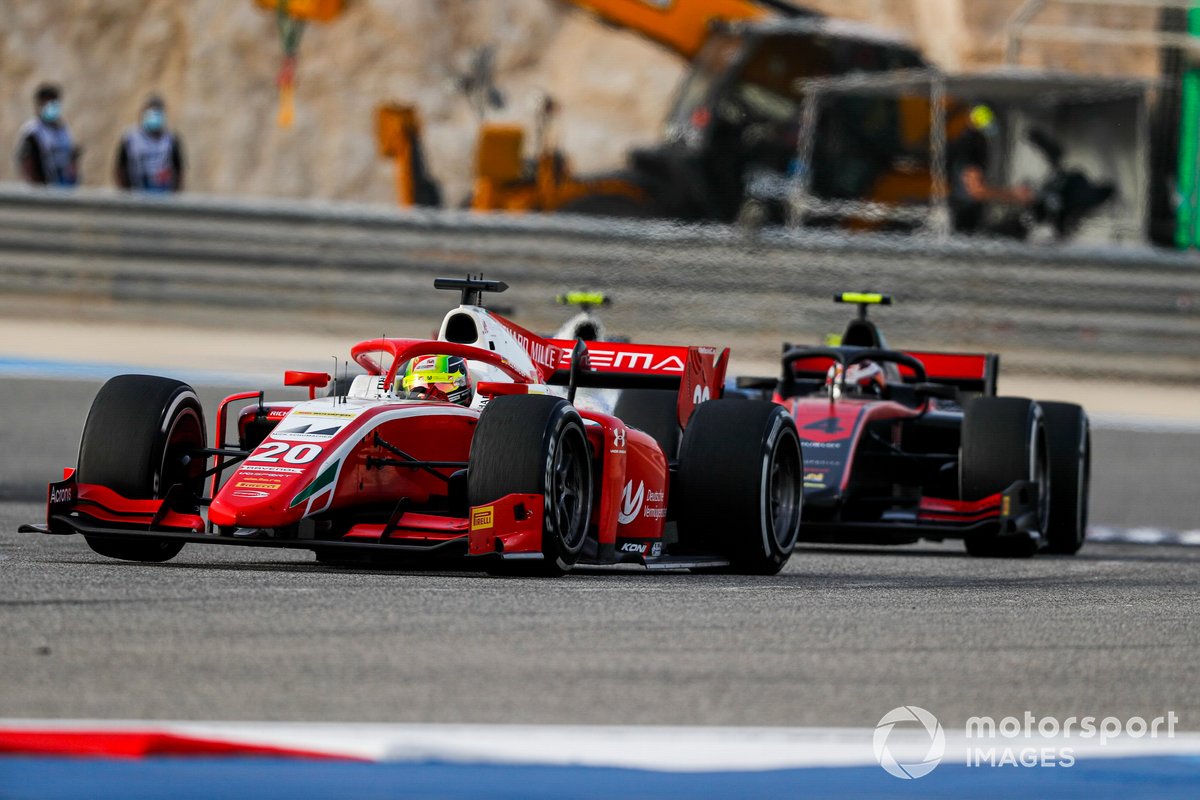 Mick Schumacher, Prema Racing e Callum Ilott, UNI-Virtuosi