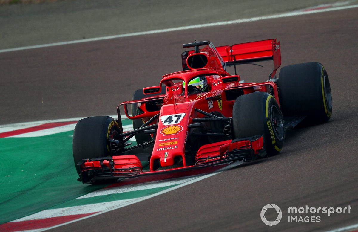 Mick Schumacher, Ferrari SF71H