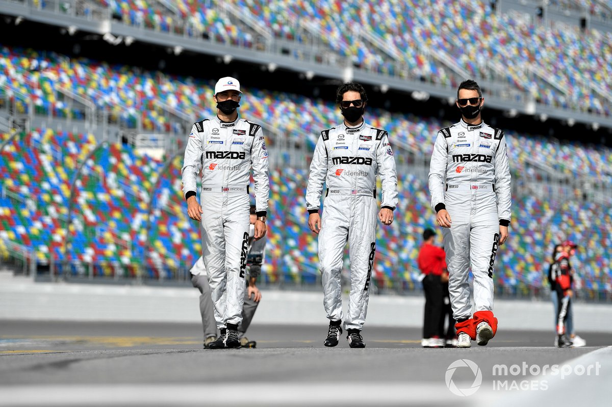 #55 Mazda Motorsports Mazda DPi, DPi: Oliver Jarvis, Harry Tincknell, Jonathan Bomarito