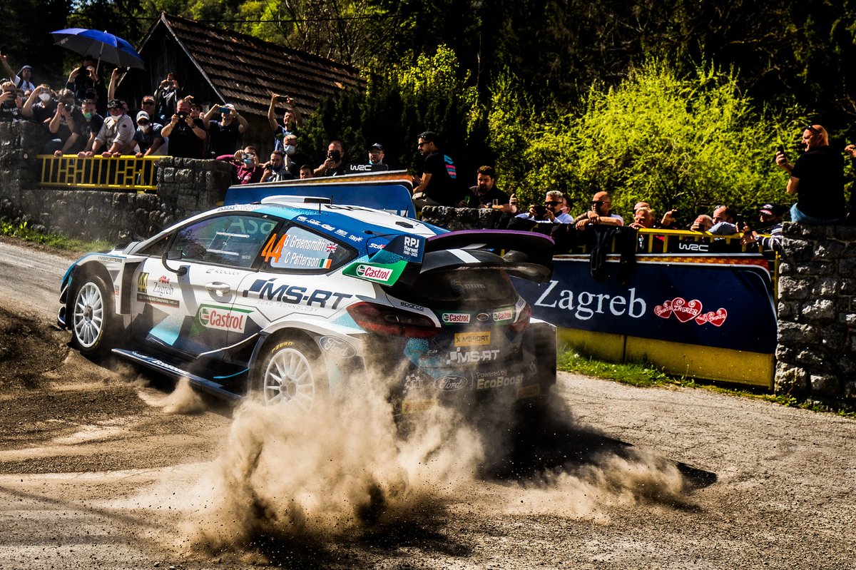 Gus Greensmith, Chris Patterson, M-Sport Ford WRT Ford Fiesta WRC