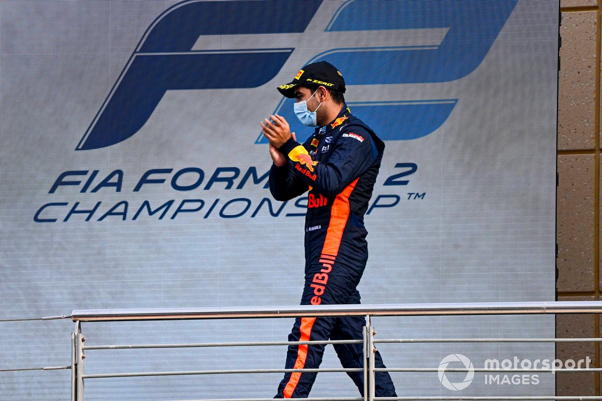 Jehan Daruvala, Carlin on the podium