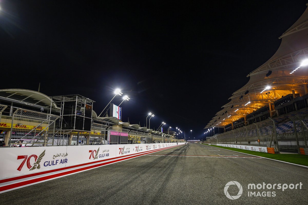 Aspecto del circuito de Bahrein