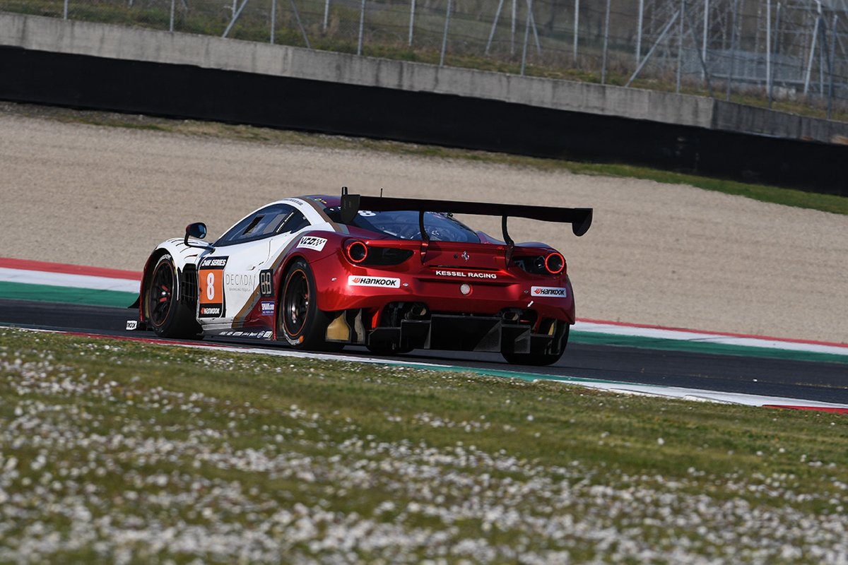 #8 Kessel Racing: Leonardo Maria Del Vecchio, Alessandro Cutrera, Marco Talarico, Marco Frezza, Ferrari 488 GT3 Evo