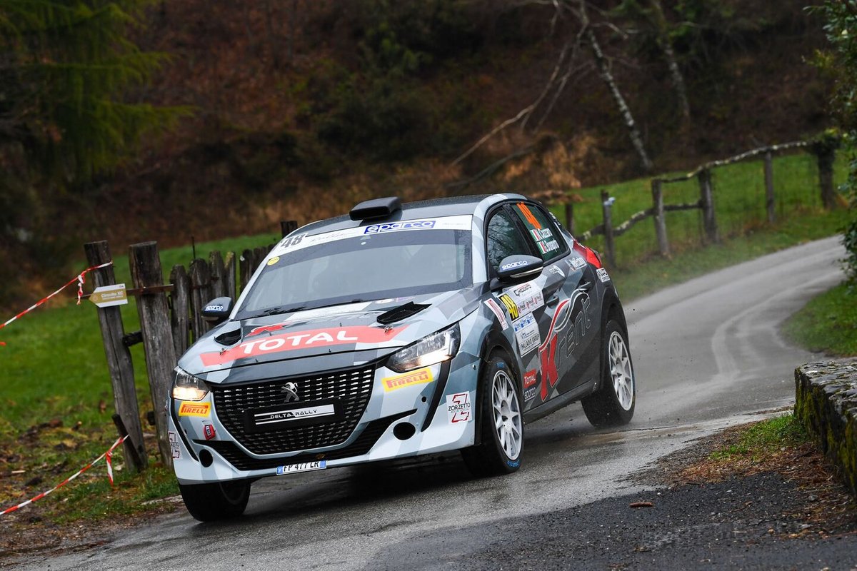 Nicola Cazzaro, Giovanni Brunaporto, Scuderia Palladio, Peugeot 208 Rally4