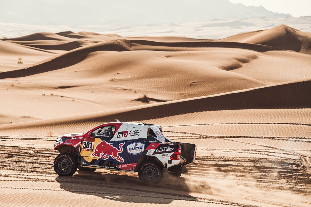 #301 Toyota Gazoo Racing: Nasser Al-Attiyah, Matthieu Baumel