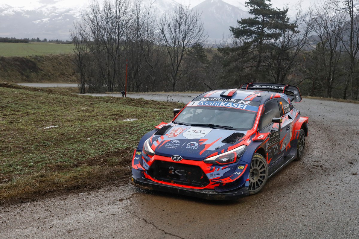 Pierre-Louis Loubet, Vincent Landais, Hyundai 2c Competition Hyundai i20 Coupe WRC