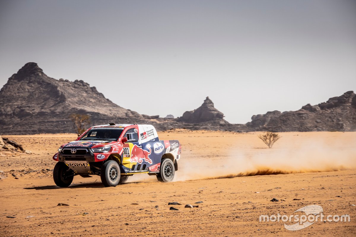 #301 Toyota Gazoo Racing: Nasser Al-Attiyah, Matthieu Baumel