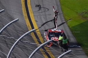 Race winner Christopher Bell, Joe Gibbs Racing, Toyota Camry