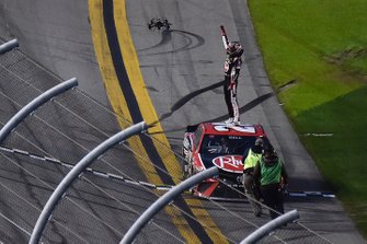 Race winner Christopher Bell, Joe Gibbs Racing, Toyota Camry