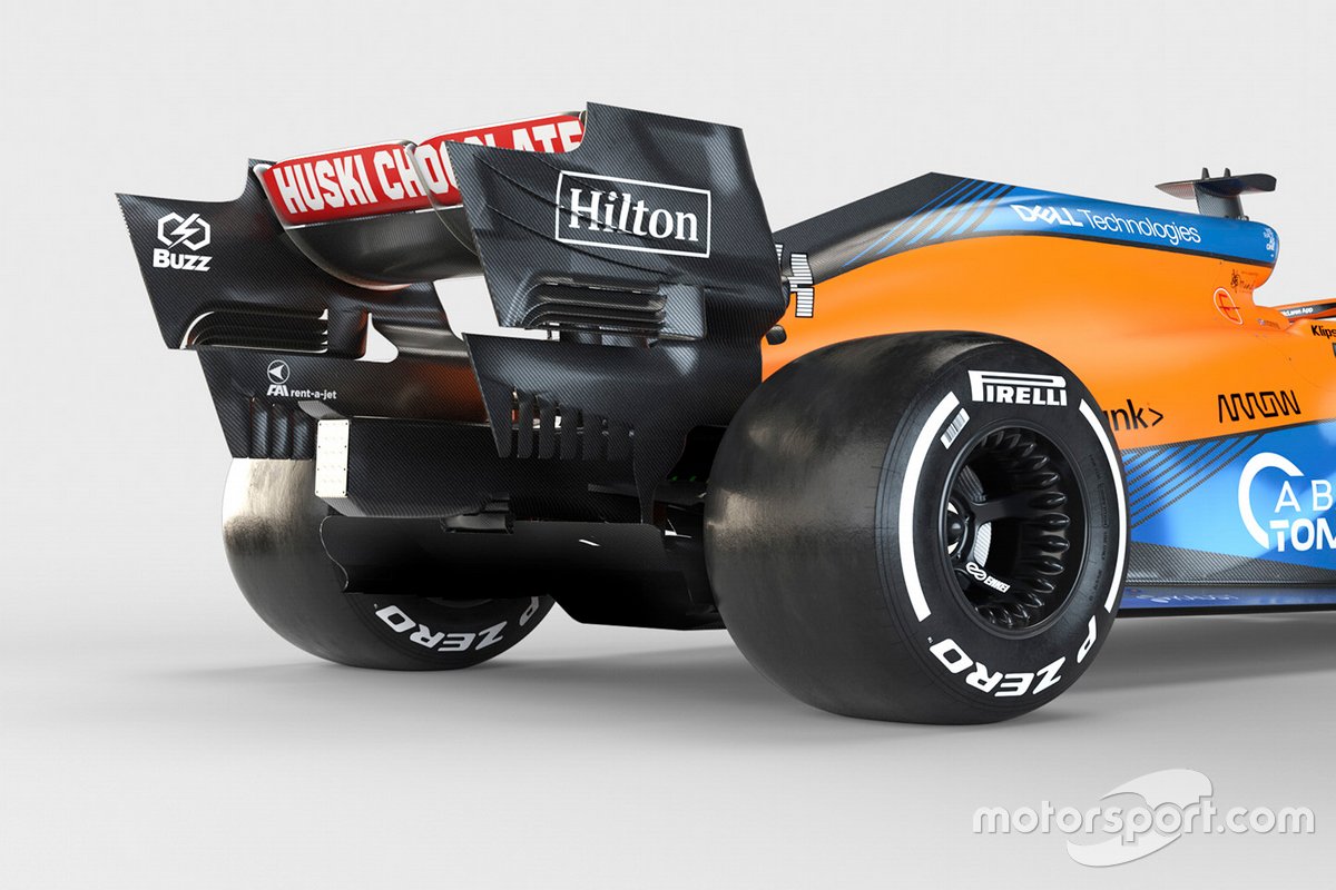 McLaren MCL35M rear detail
