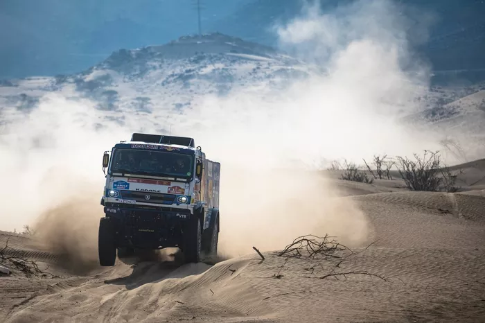 #509 Kamaz - Master: Airat Mardeev, Dmitriy Svistunov, Akhmet Galiautdinov