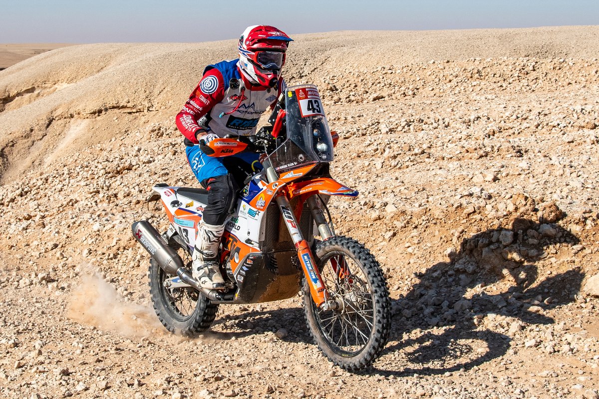 #43 BAS Dakar KTM Racing Team: Mason Klein