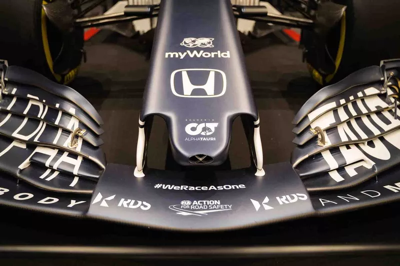Alpha Tauri AT02 show car
