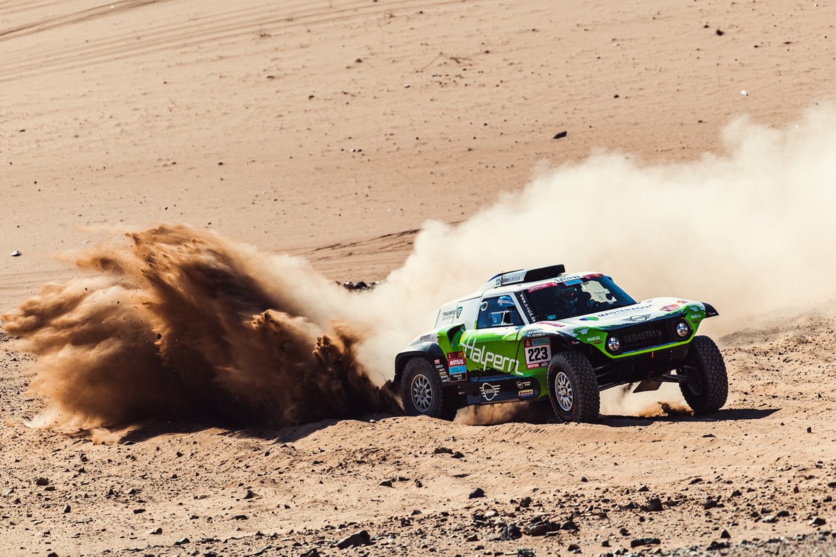 #223 X-Raid Mini John Cooper Works Rally Mini: Sebastian Halpern, Bernardo Graue