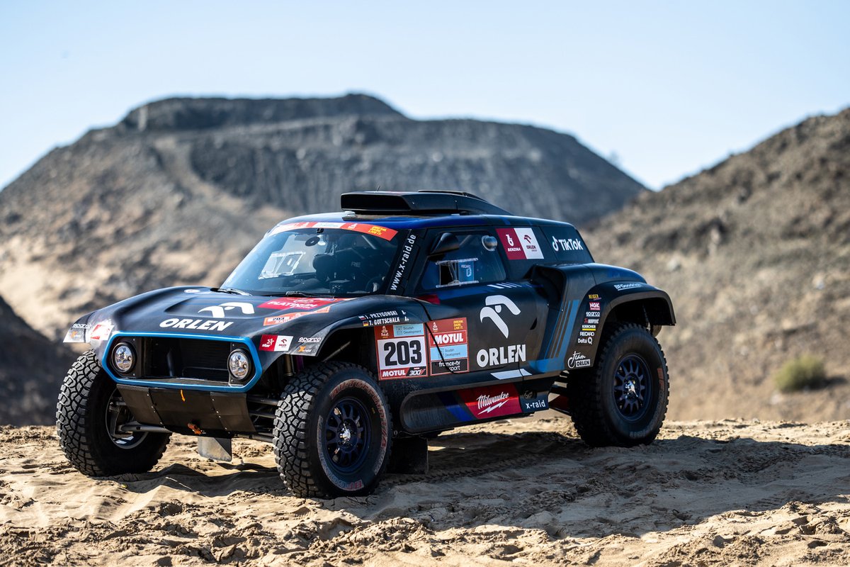 #203 X-Raid Orlen Team Mini: Jakub Przygonski, Timo Gottschalk