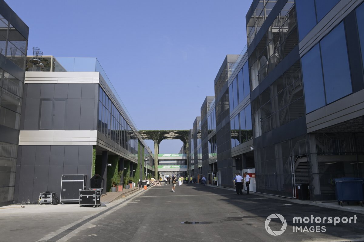 Le paddock de Djeddah