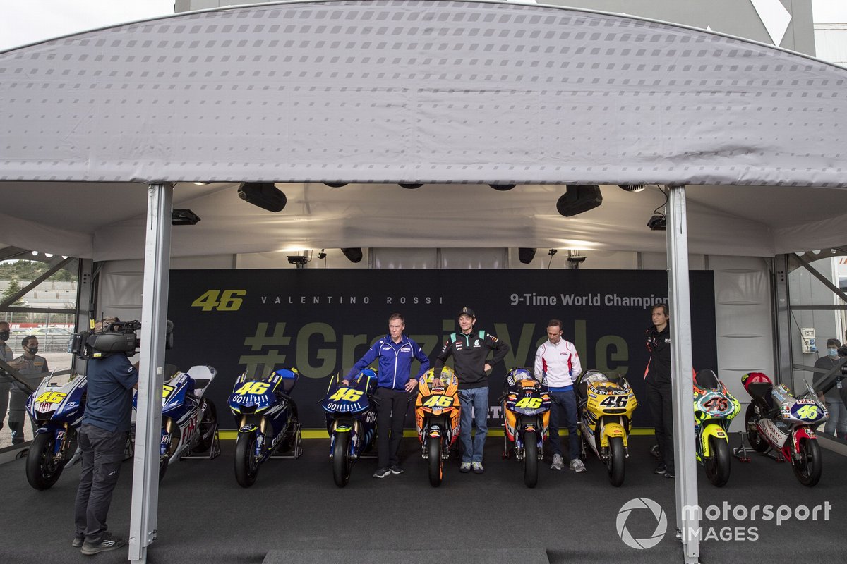 Valentino Rossi, Petronas Yamaha SRT, 9 time world Champion bikes