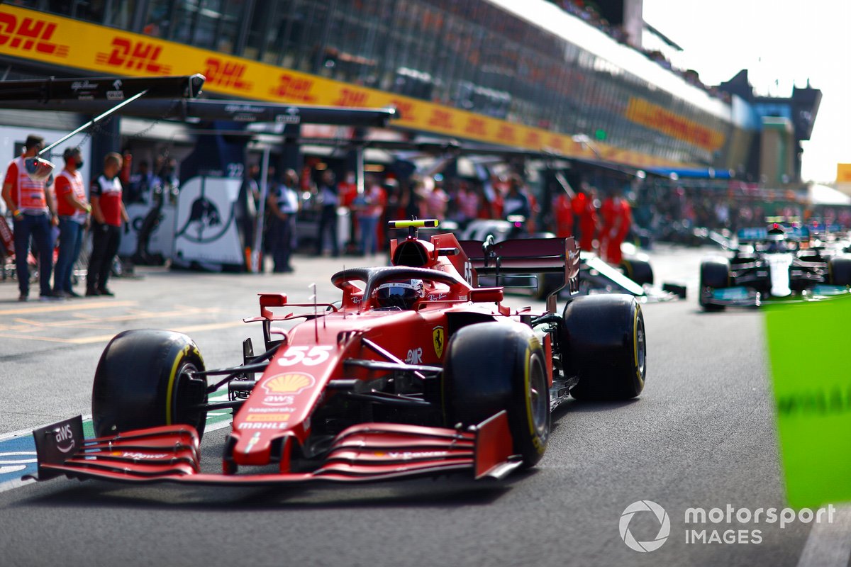 Carlos Sainz Jr, Ferrari SF21