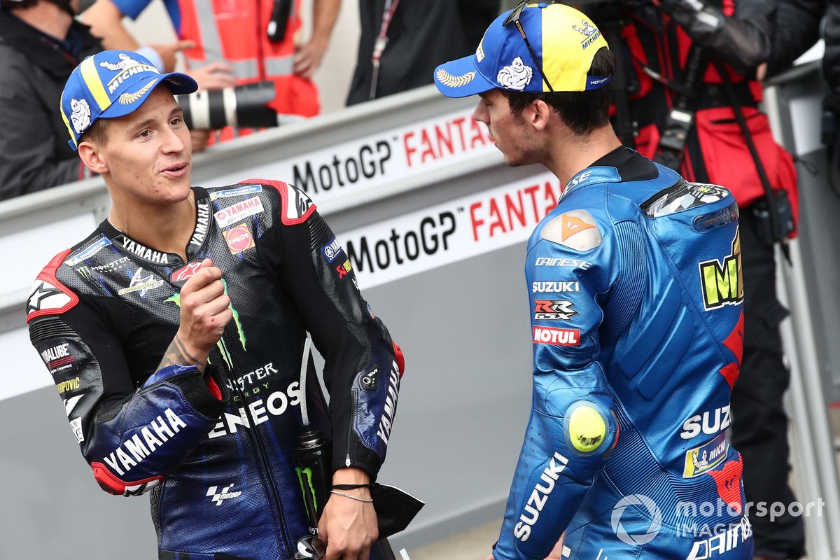 Fabio Quartararo, Yamaha Factory Racing, Joan Mir, Team Suzuki MotoGP