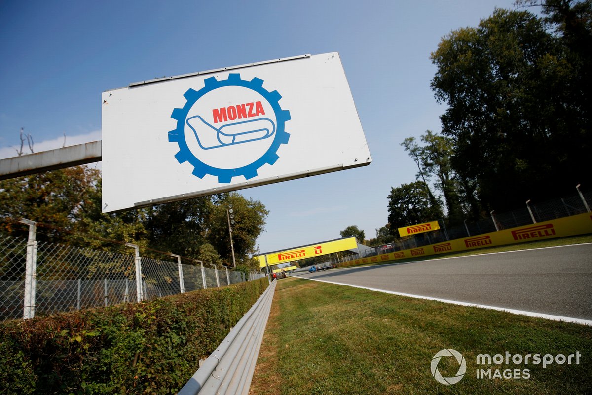 Señal del circuito de Monza