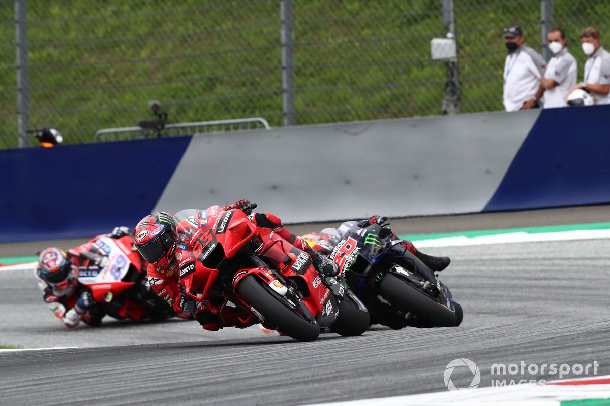 Francesco Bagnaia, Ducati Team Fabio Quartararo, Yamaha Factory Racing