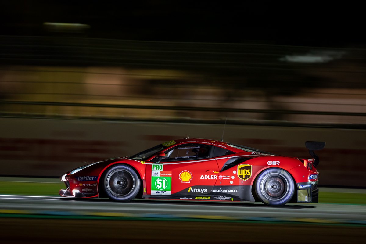 #51 AF Corse Ferrari 488 GTE EVO LMGTE Pro, Alessandro Pier Guidi, James Calado, Come Ledogar