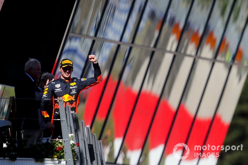 Победитель Макс Ферстаппен, Red Bull Racing