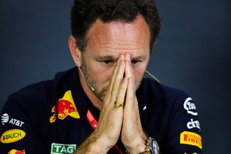Christian Horner, Red Bull Racing Takım Patronu, Basın Toplantısında