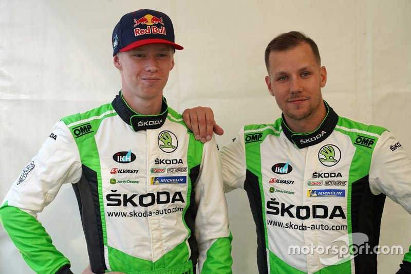 Kalle Rovanperä, Jonne Halttunen, koda Motorsport koda Fabia R5