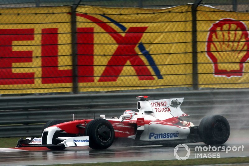 Jarno Trulli, Toyota TF109 sin alerón trasero