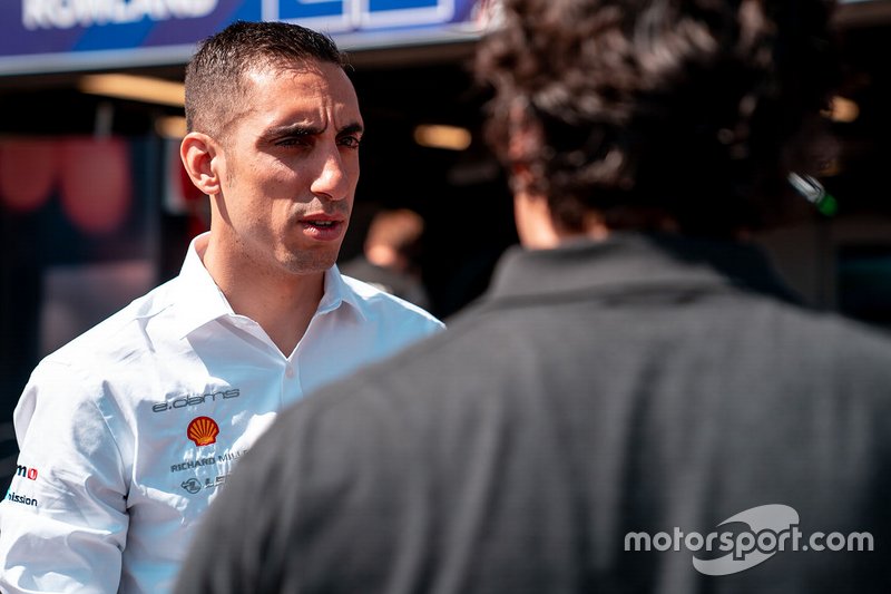 Sébastien Buemi, Nissan e.Dams, parla con la stampa