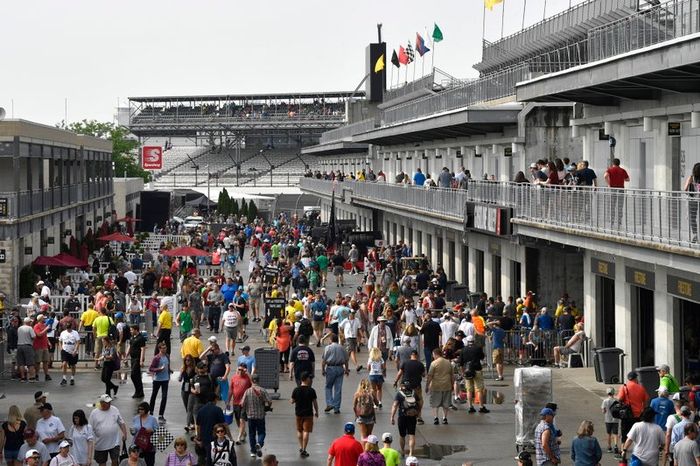 General view of Gasoline Alley