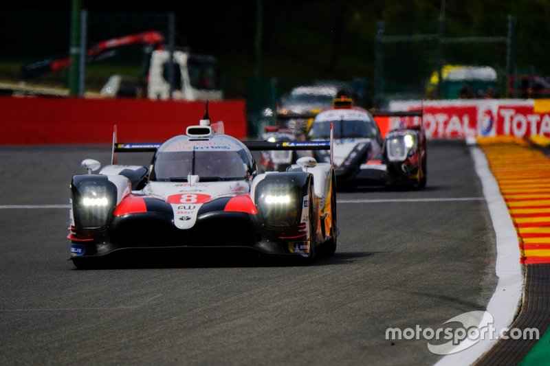 #8 Toyota Gazoo Racing Toyota TS050: Sébastien Buemi, Kazuki Nakajima, Fernando Alonso