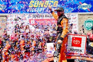 Race Winner Martin Truex Jr., Joe Gibbs Racing, Toyota Camry