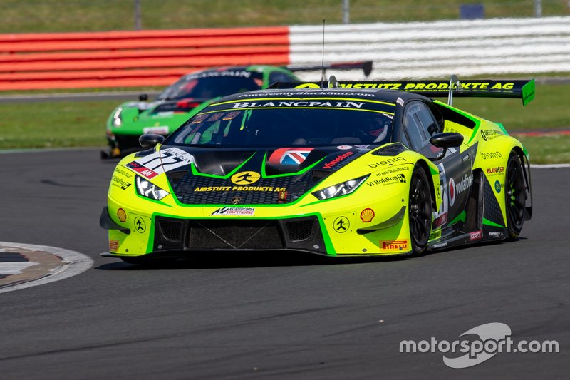 #77 Barwell Motorsport Lamborghini Huracan GT3 2019: Adrain Amstutz, Leo Matchiski, Miguel Ramos