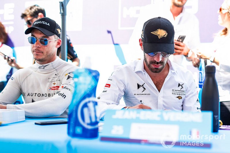 Andre Lotterer, DS TECHEETAH, Jean-Eric Vergne, DS TECHEETAH at the autograph session
