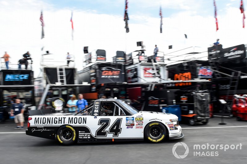 Brett Moffitt, GMS Racing, Chevrolet Silverado Junior Johnson Midnight Moon Moonshine