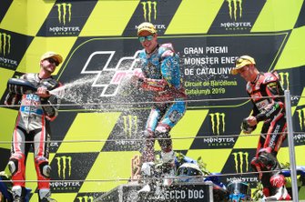 Thomas Luthi, Intact GP, Alex Marquez, Marc VDS Racing, Jorge Navarro, Speed Up Racing