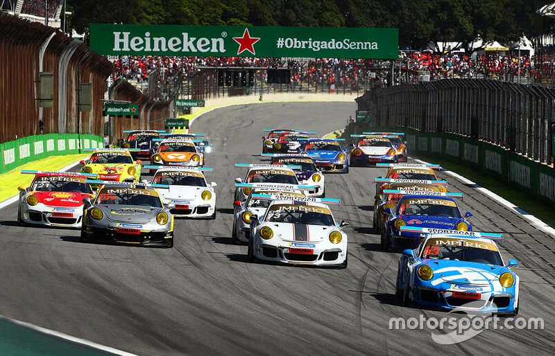 Largada GT3 Cup 38 no GP Brasil de F1 2019