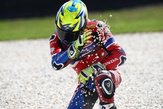 Alvaro Bautista, Team HRC crash