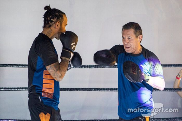 Lewis Hamilton, Mercedes y Julio César Chávez, excampeón mundial de boxeo