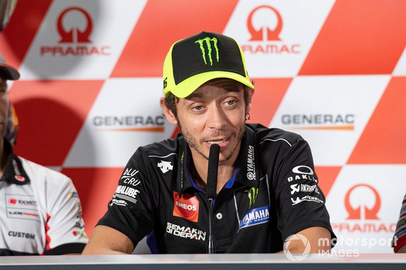 Valentino Rossi: "Depende de muchas cosas, de la época... Márquez"