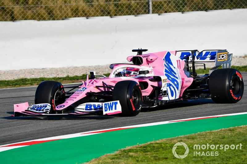 7º Sergio Perez, Racing Point RP20: 1:16.634 (con neumáticos C5)