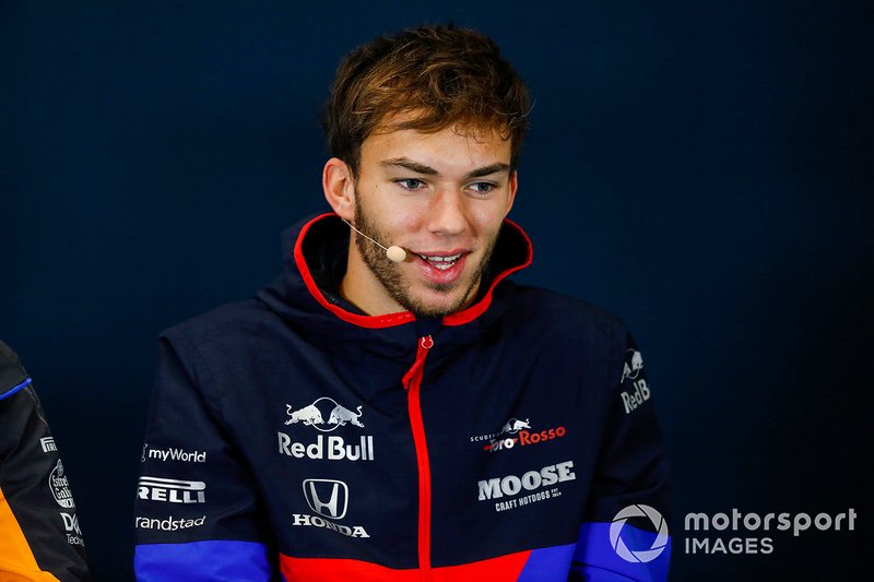 Conferenza stampa, Pierre Gasly, Toro Rosso