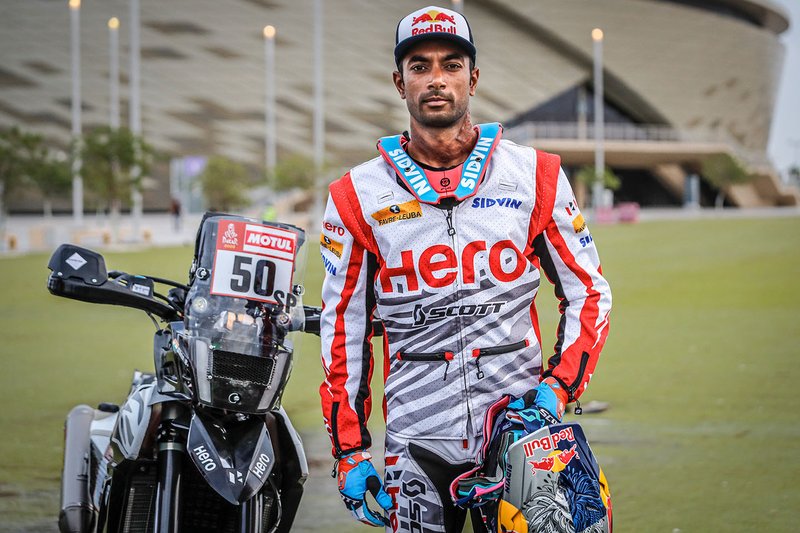 #50 Hero Motosports Team Rally: CS Santosh