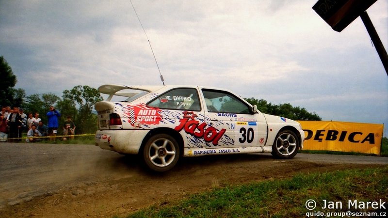 Paweł Dytko, Tomasz Dytko, Ford Escort RS Cosworth, Rajd Polski 1998
